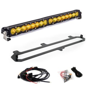 Toyota Tundra TRD Pro Headlight Kits - Baja Designs - 20in S8 Replacement Kit - Amber - `22-`27